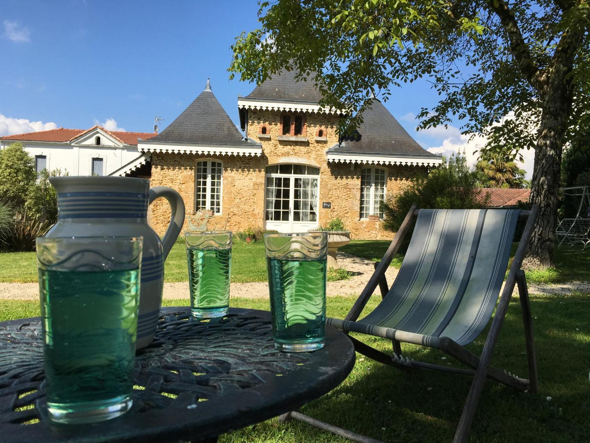 Maison D'Hotes Lassaubatju Hontanx Buitenkant foto